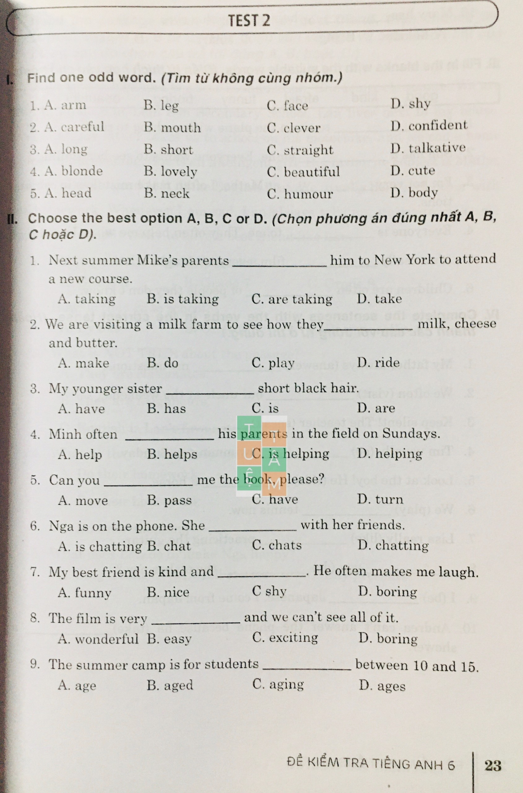 Sách - Đề kiểm tra Tiếng Anh 6 (Kết nối tri thức với cuộc sống)