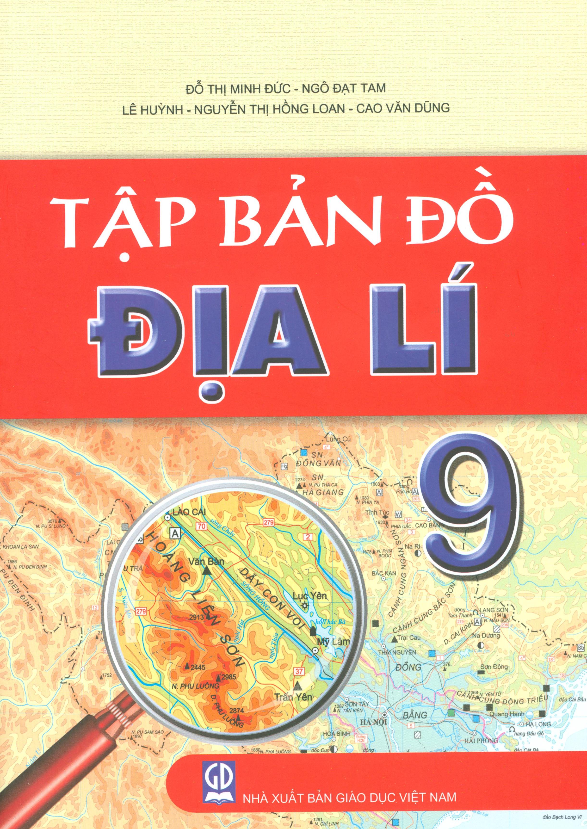 Tập Bản Đồ Địa Lí 9 (Bản in năm 2022)