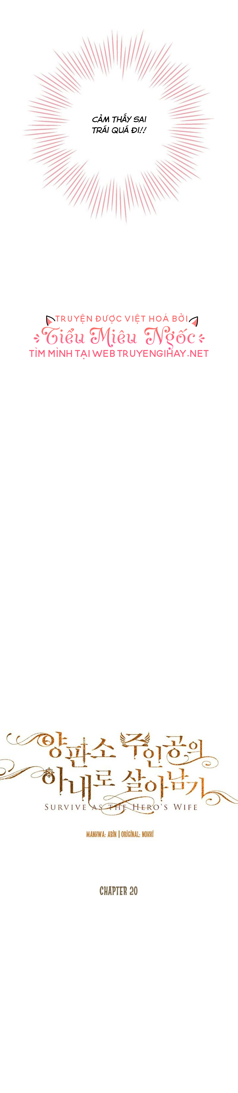 sống sót với thân phận là vợ của vị anh hùng chapter 20 3