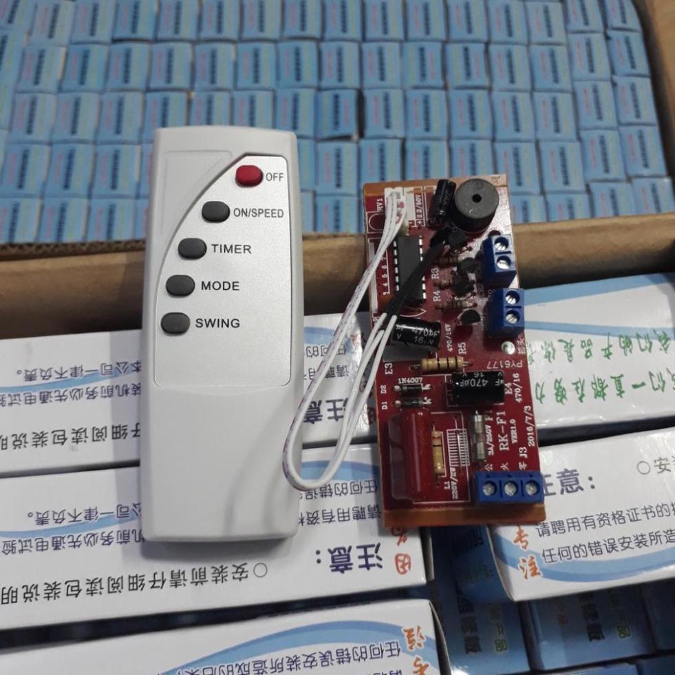 Combo 10 bộ điều khiển từ xa cho quạt