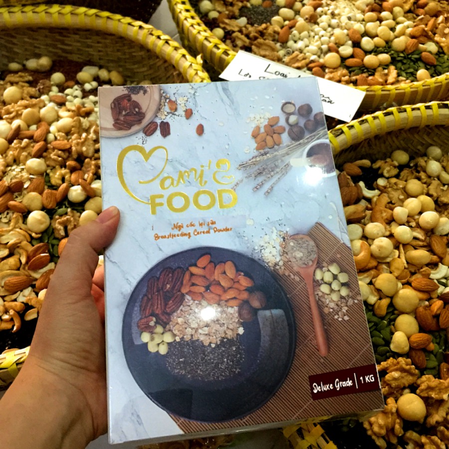 {Nhiều sữa sau 3 ngày} Ngũ cốc loại 1 lợi sữa hữu cơ 16 loại hạt nhập khẩu Organic nhà làm Mamis Food 300g/1kg