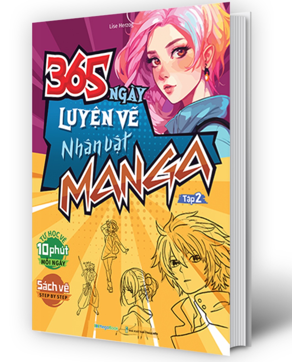 365 Ngày Luyện Vẽ Nhân Vật Manga - Tập 2 _MEGA