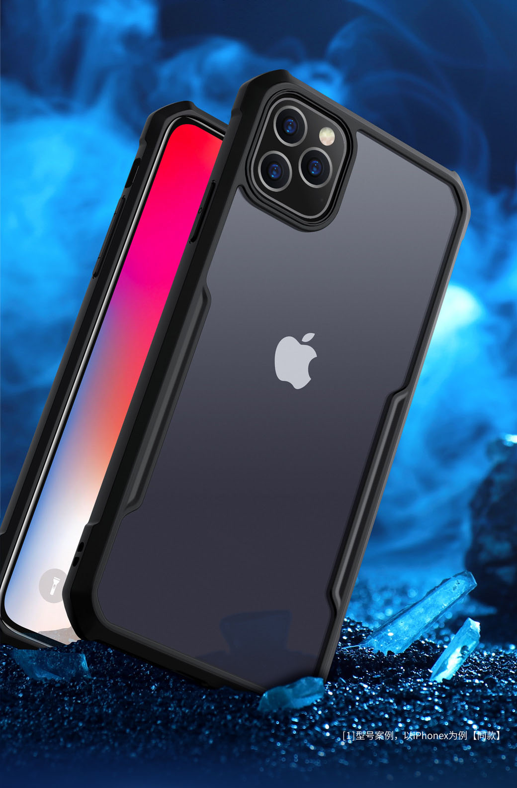 Ốp lưng cho iphone 11 pro và iphone 11 max pro chống sốc - chính hãng Xundd