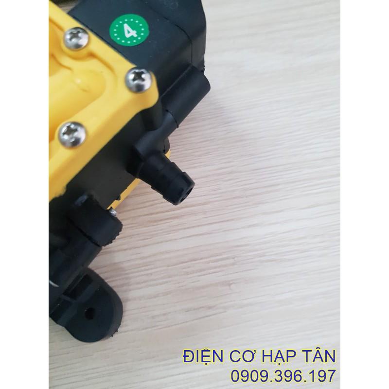 MÁY BƠM TĂNG ÁP -12V LƯU LƯỢNG 5L/phút -ứng dụng làm bộ rửa xe phun sương tưới cây tưới lan..