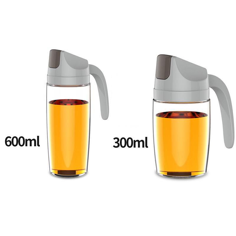 Combo 2 bình đựng dầu ăn , nước mắm , xì dầu tự động mở nắp khi rót ( 300ml - 600ml )