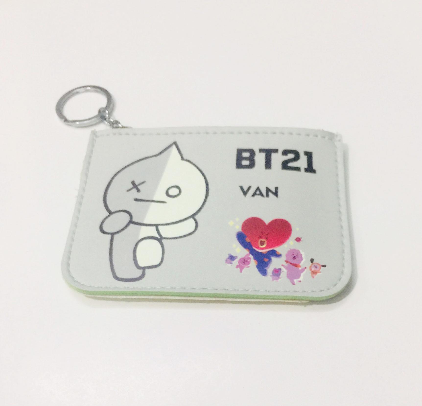 Móc ví mini VAN BT21 BTS