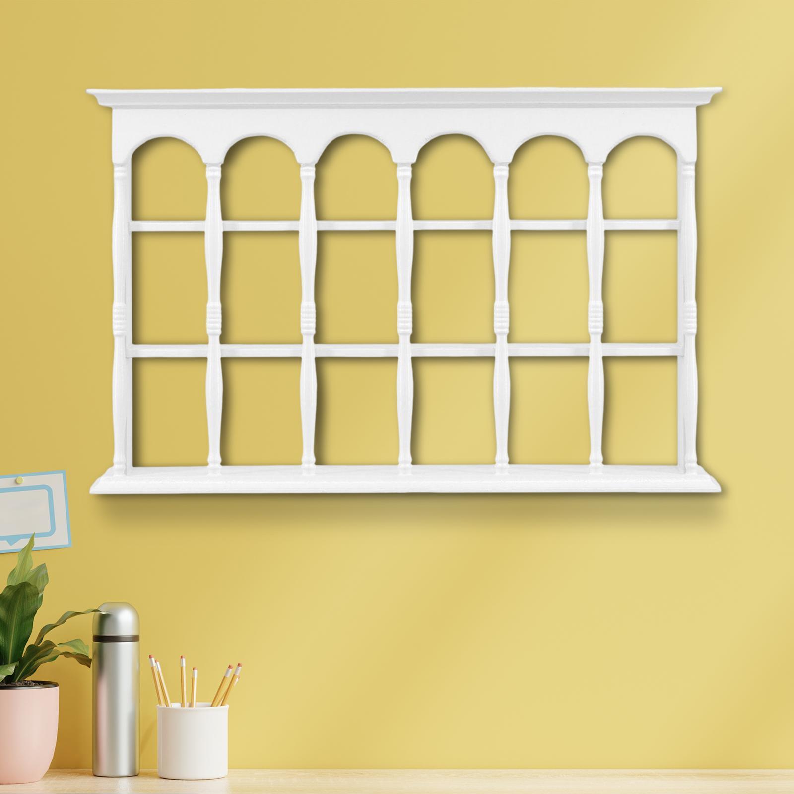 2pcs 1/6 Organizer Shelf Micro Landscape for Dollhouse White Small Large