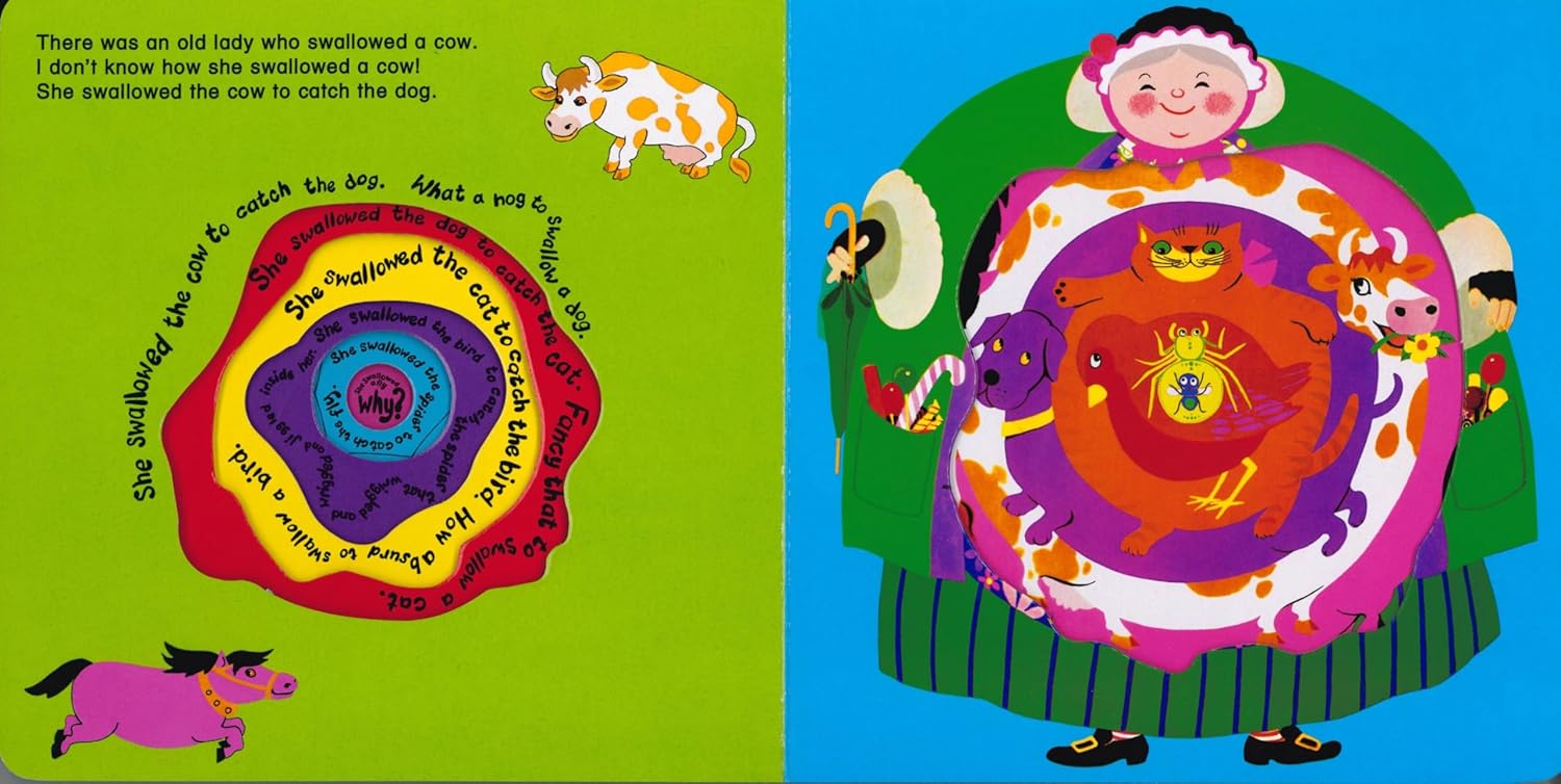 Sách tiếng Anh - There Was an Old Lady Who Swallowed a Fly