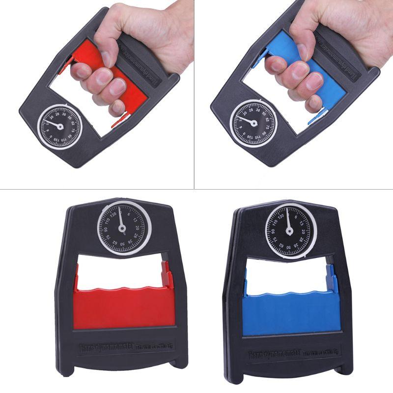 Máy đo sức mạnh tay cầm tay đo cường độ đo lực đo lực đo công cụ đo lường lực lượng: màu xanh lam