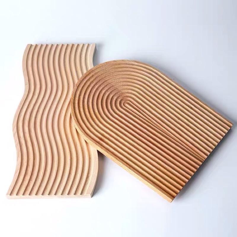 Khay decor bằng gỗ phong cách Bắc Âu