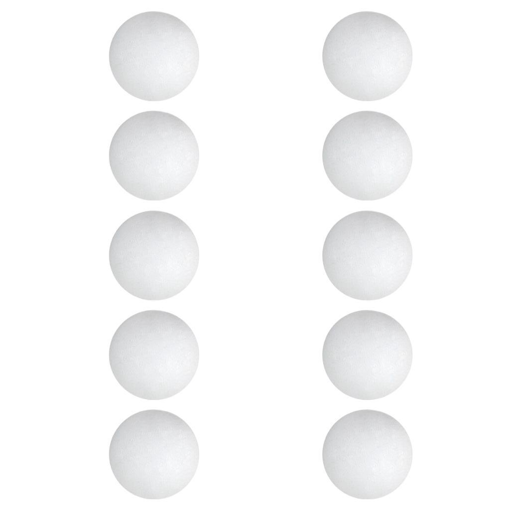 0 Pieces EVA Foam Golf Swing Exercises Practice Training Balls White