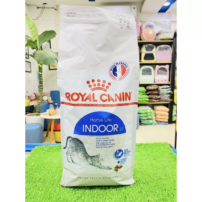 ROYAL CANIN INDOOR 2Kg dành cho mèo lười vận động