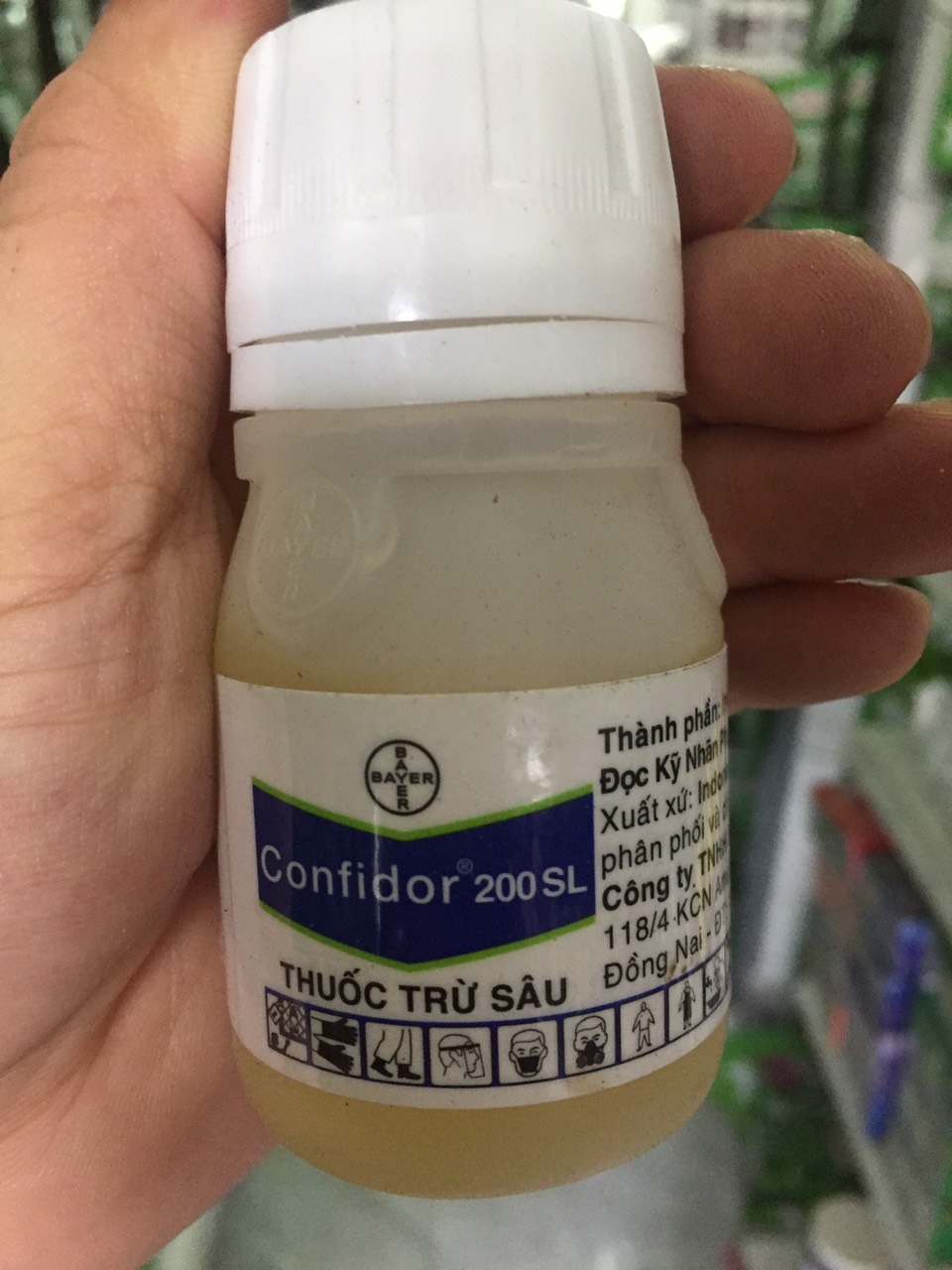 CONFIDOR 200SL đặc trừ bọ trĩ- rệp sáp - Chai 50ml