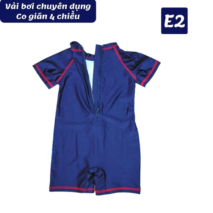 Đồ bơi liền thân cho bé trai siêu nhân từ 10-21kg - vải polyester - Kiến Lửa