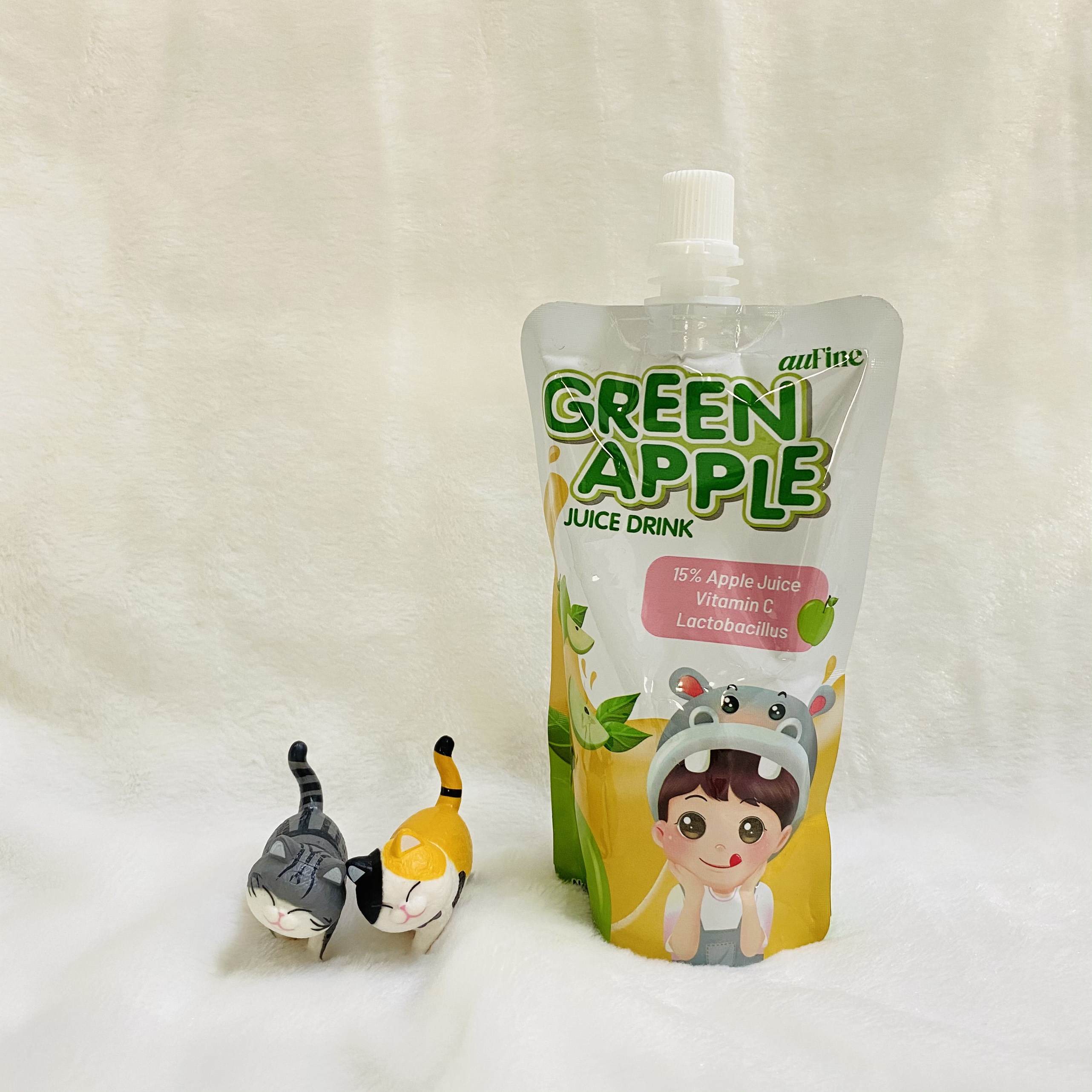Nước Ép Táo Xanh auFine Green Apple Juice Drink 150ml