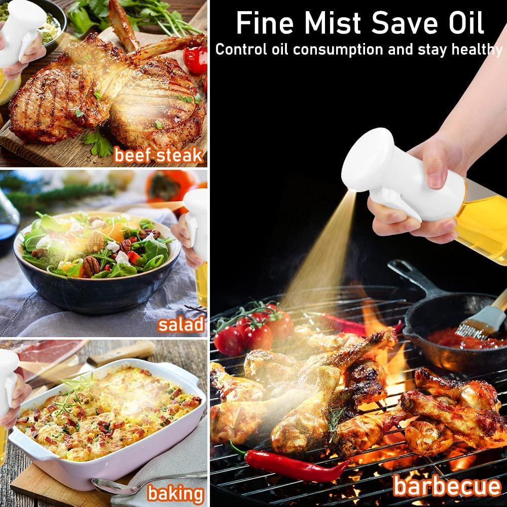 Bình xịt dầu và giấm, bình xịt dầu 2 chiếc, bình xịt dầu giấm, bình xịt dầu cho nhà bếp/nấu ăn/BBQ