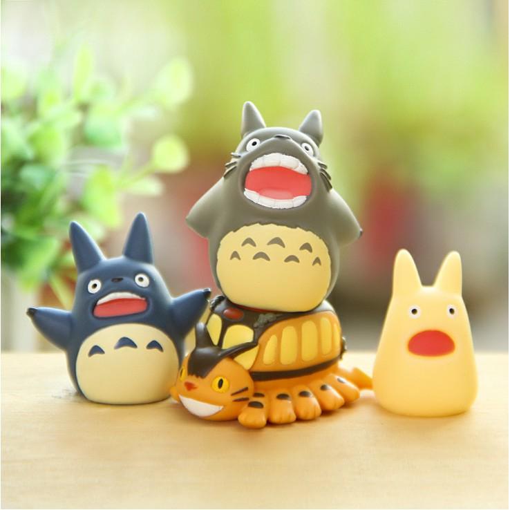 Mô hình rối tay Totoro và các bạn