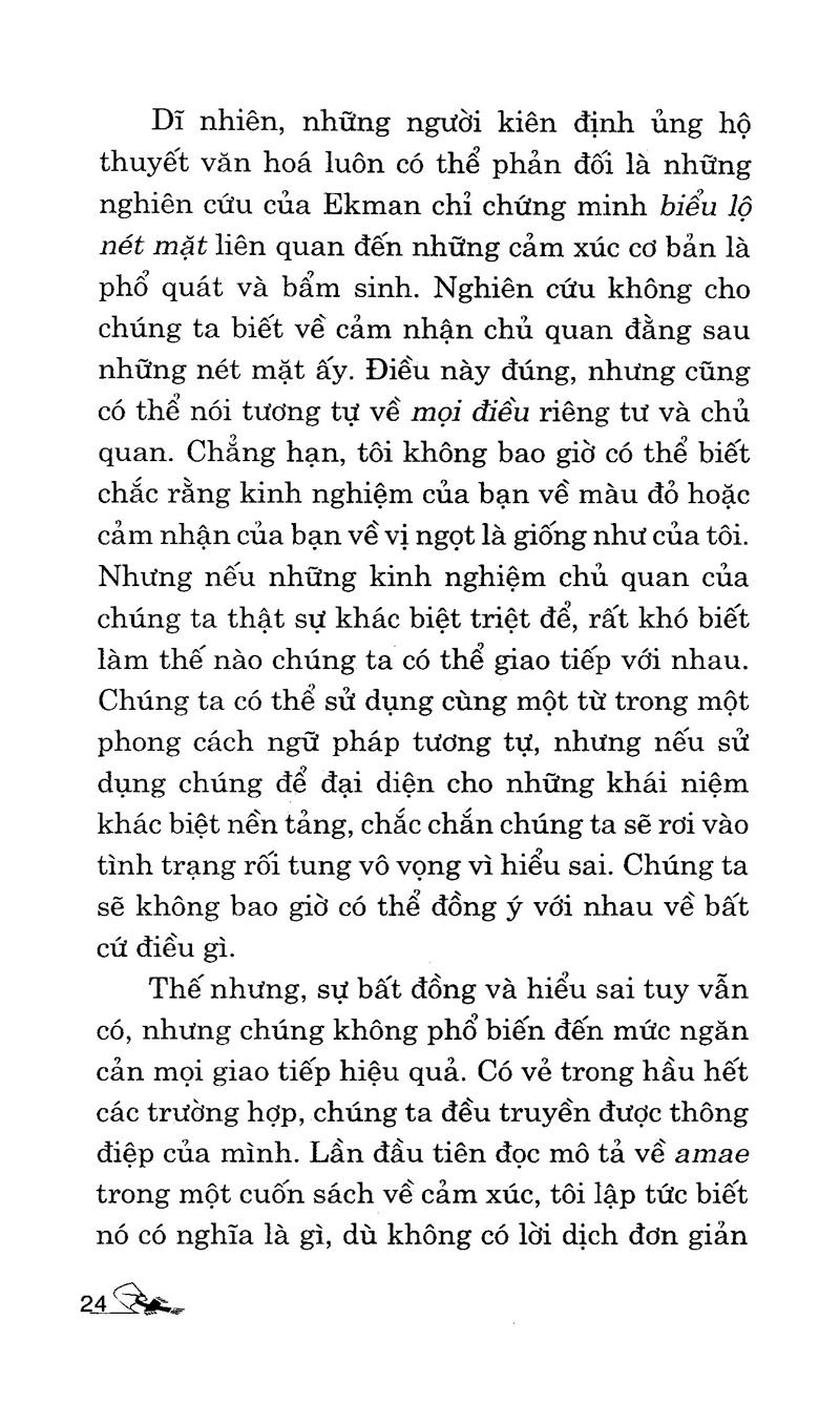 Dẫn Luận Về Cảm Xúc (Tái Bản 2020)
