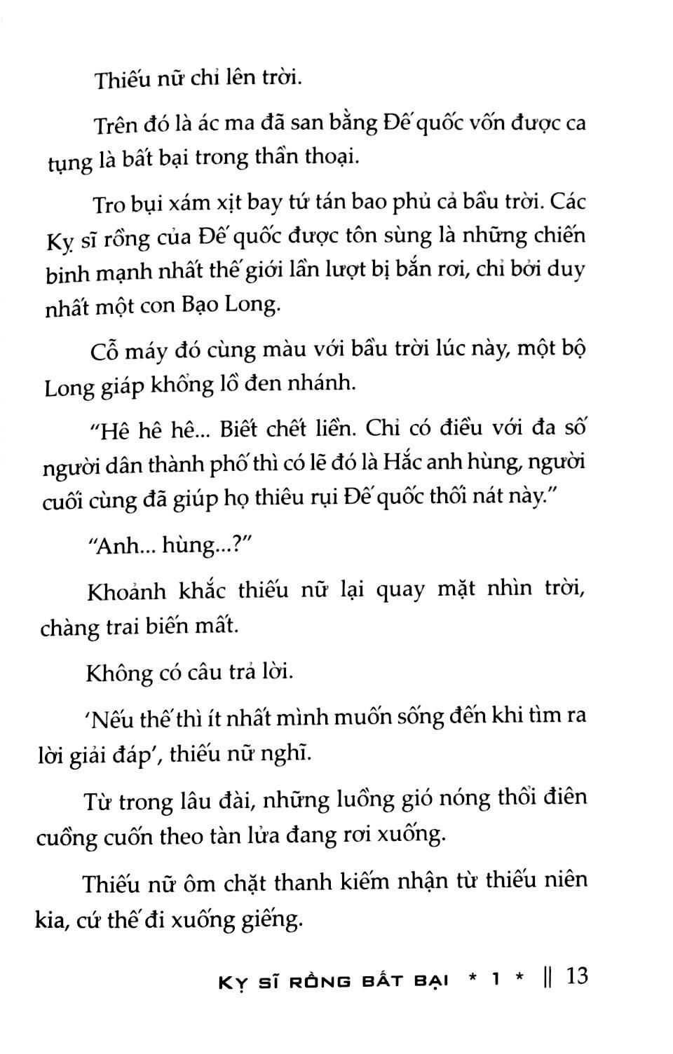 Kỵ Sĩ Rồng Bất Bại - Tập 1