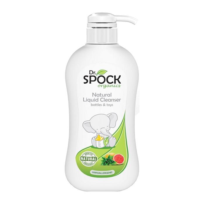 Nước rửa bình sữa thiên nhiên Dr. Spock Organics 450ml