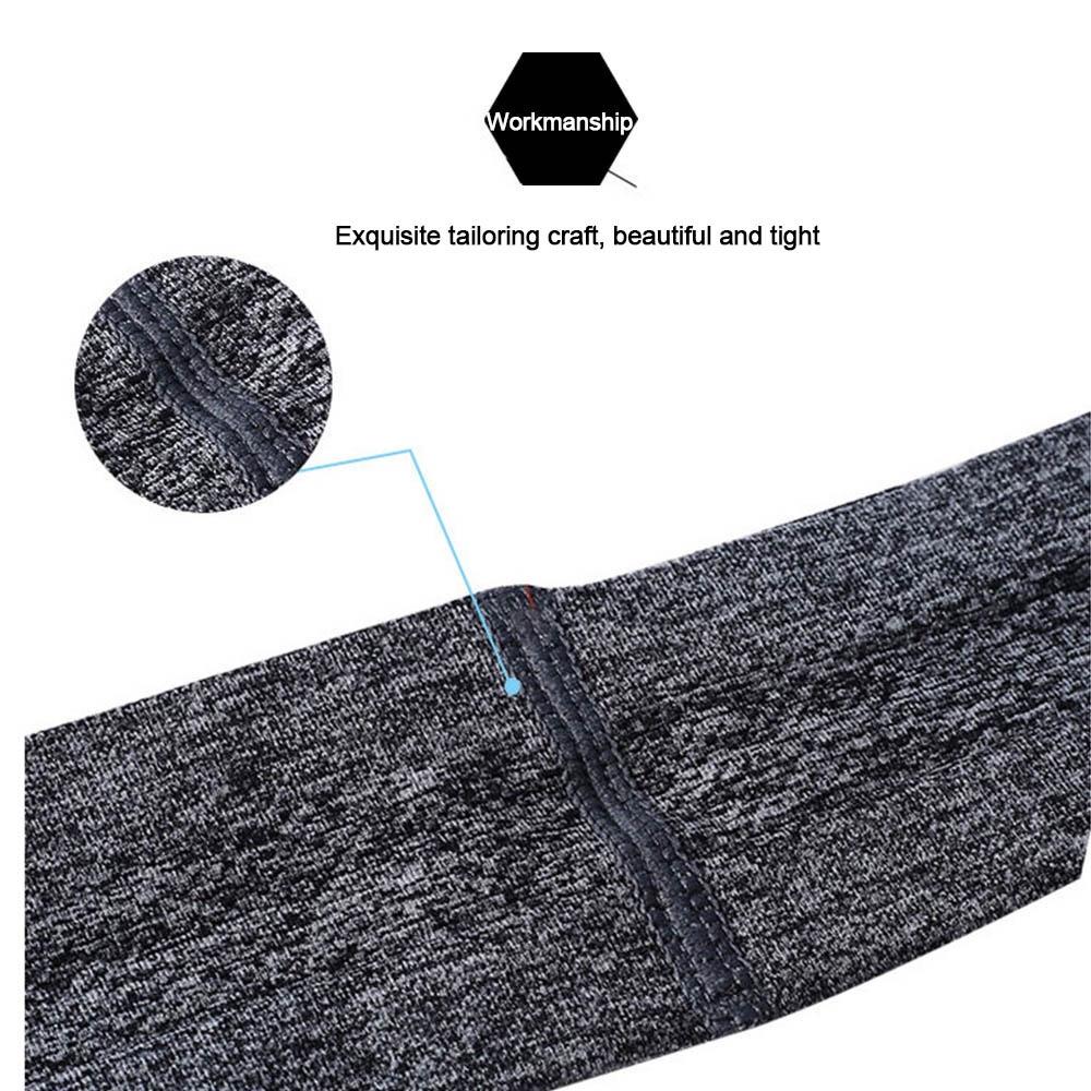 Men Women Sport Headband Head Sweat Band Run Football Tennis Headscarf Silicone Anti-slip Elastic Sweatband HairBand
