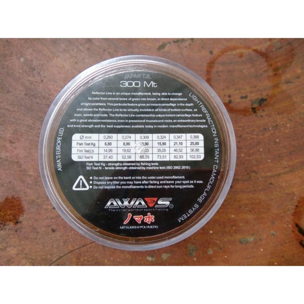Cước câu cá Nhật Bản ION Power Reflector 300m đủ size chịu tải tốt