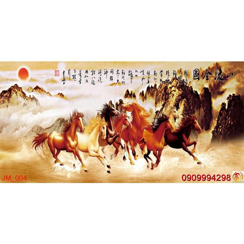 TRANH DÁN TƯỜNG 3D MÃ ĐÁO THÀNH CÔNG