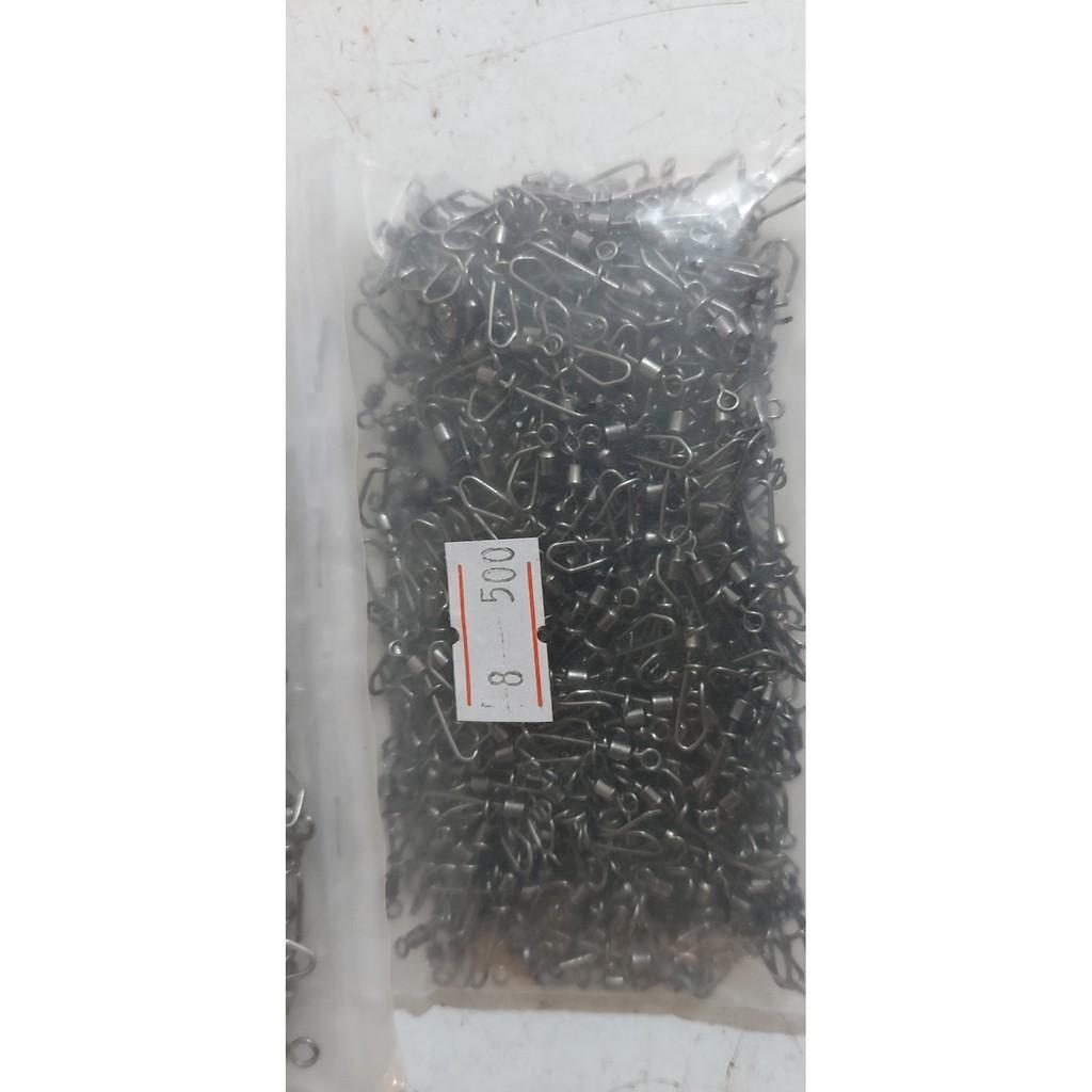 Set 20 cái khóa số 8 , khóa chữ T hình số 8 , đầu nối câu cá