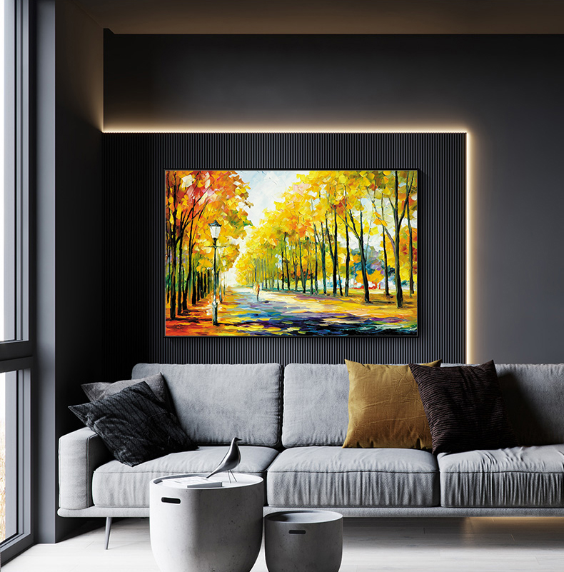 Tranh cao cấp Con đường thơ mộng Model: AZ1-0233