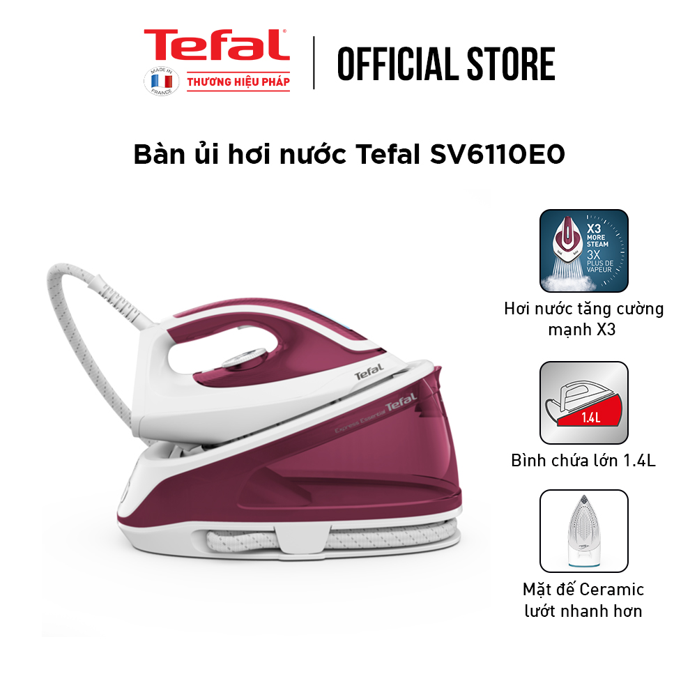 Bàn ủi hơi nước Tefal SV6110E0 - Hàng chính hãng