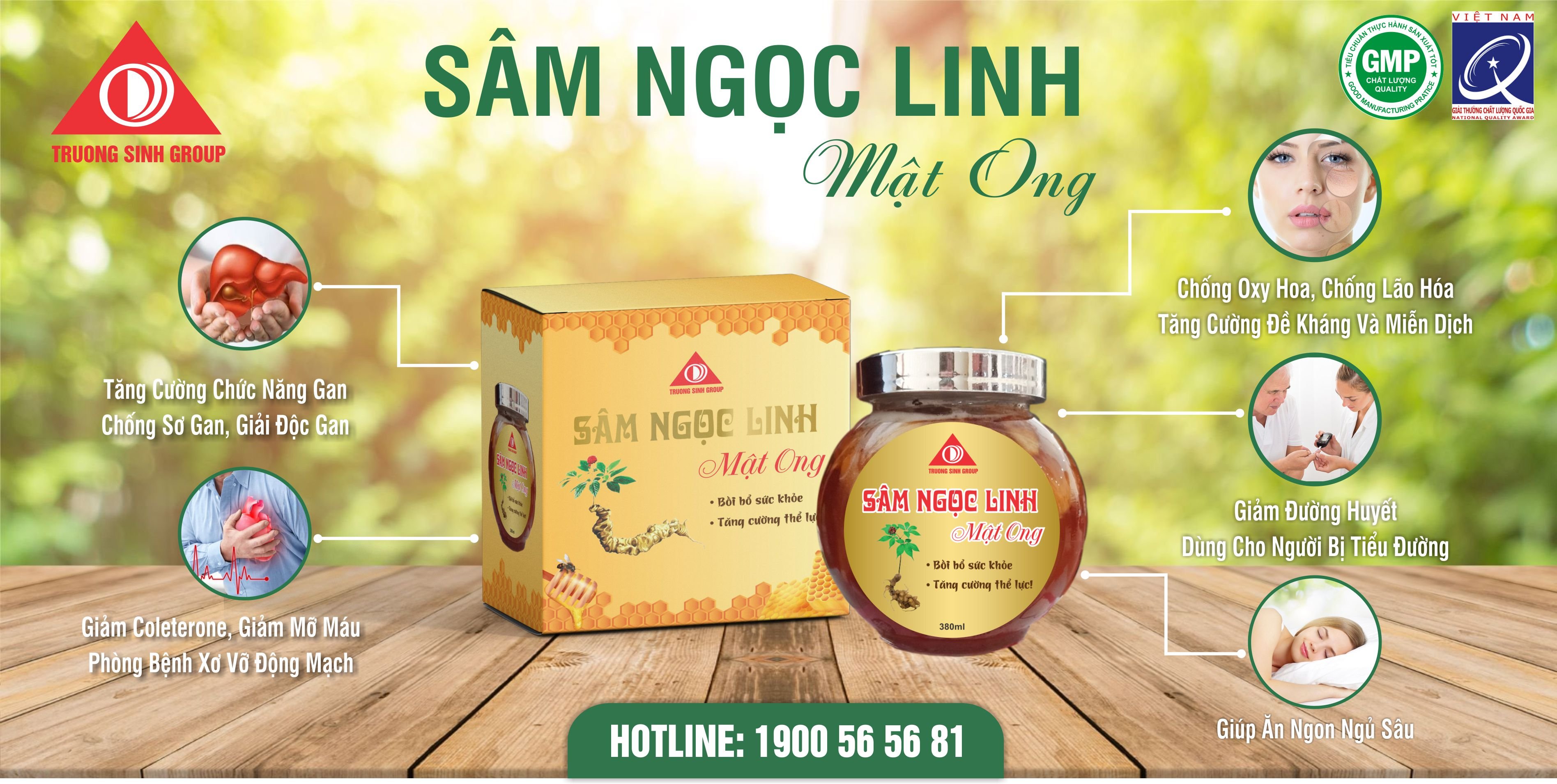 SÂM NGỌC LINH MẬT ONG