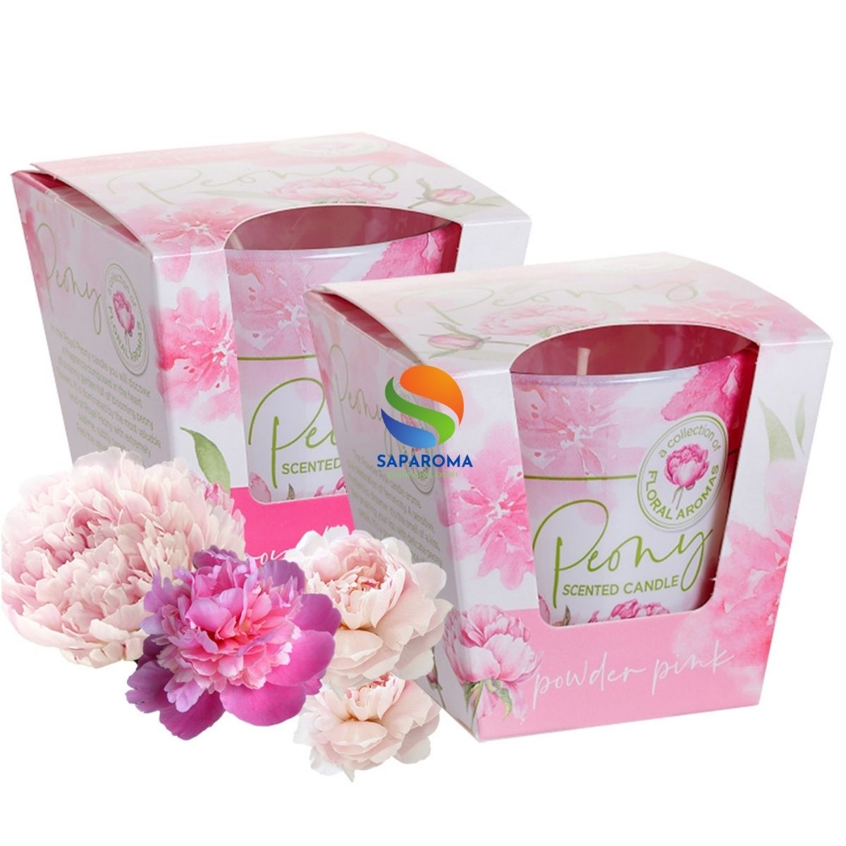 Combo 2 ly nến thơm tinh dầu Bartek Peony 115g - mẫu đơn hoàng gia, nến trang trí, thơm phòng, thư giãn, hỗ trợ khử mùi