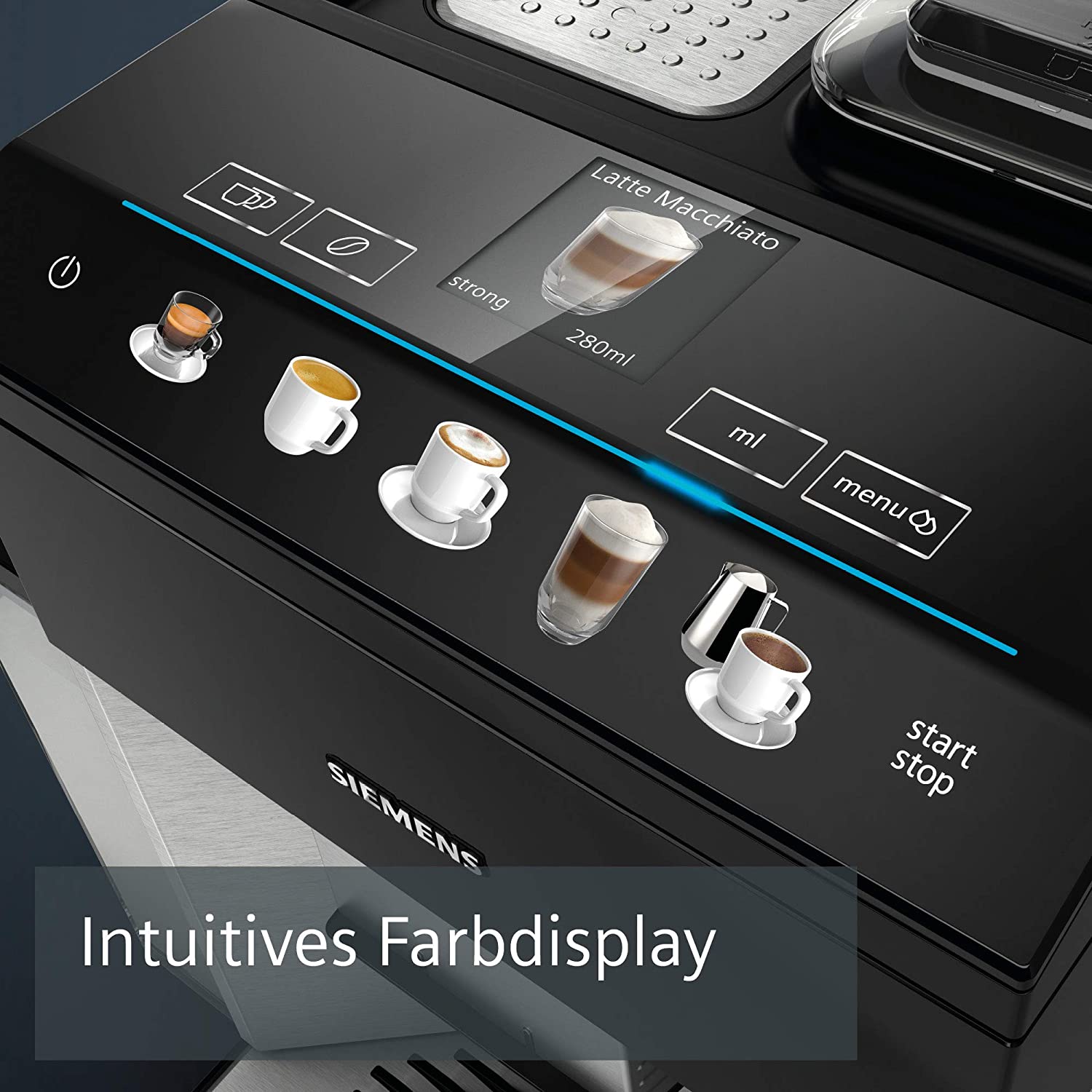 Máy Pha Cà Phê Tự Động Siemens EQ.500 TQ503D01, Siemens Coffee Maker, Máy Pha Cafe, Espresso, Cappuccino