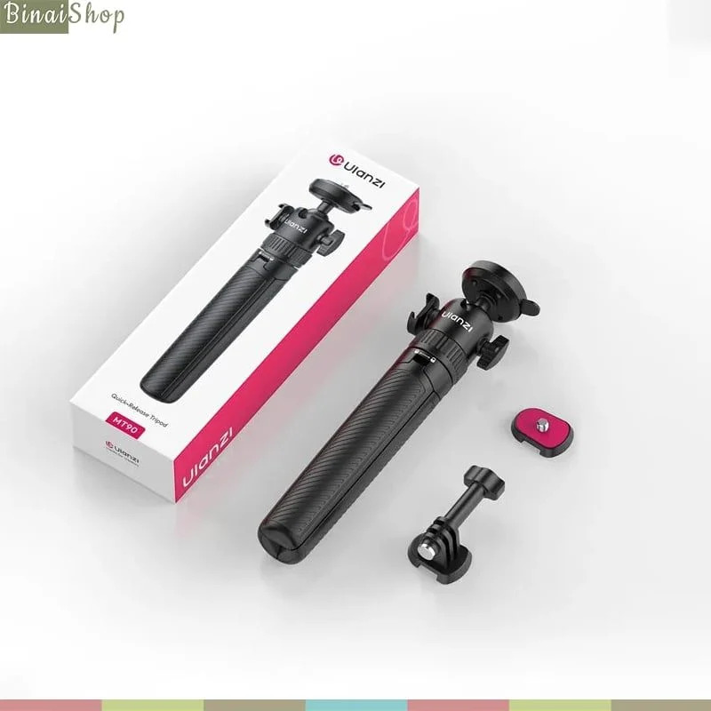 ULANZI MT-90 - Tripod Đa Năng Gọn Nhẹ Tích Hợp Ngàm CKA Quick Release Cho Máy Ảnh, GoPro, Insta360 Và Điện Thoại- hàng chính hãng