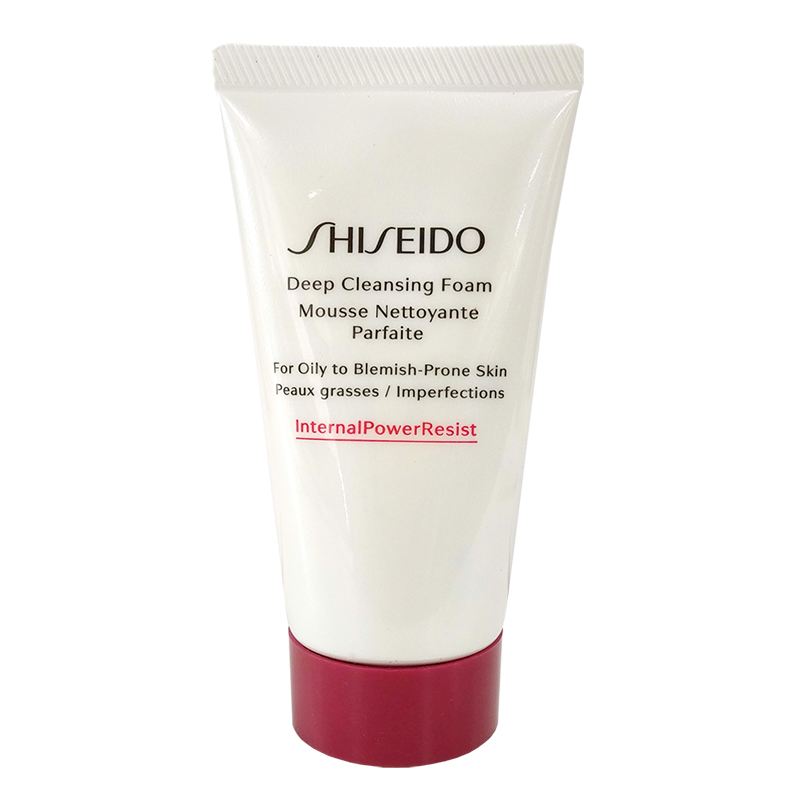 Bộ Sản Phẩm Sửa Rữa Mặt Shiseido Deep Cleansing Foam, Cân Bằng Da Shiseido Treatment Softerner Và Kem Dưỡng Da Tay Shiseido Benefiance Wrinkleresist24