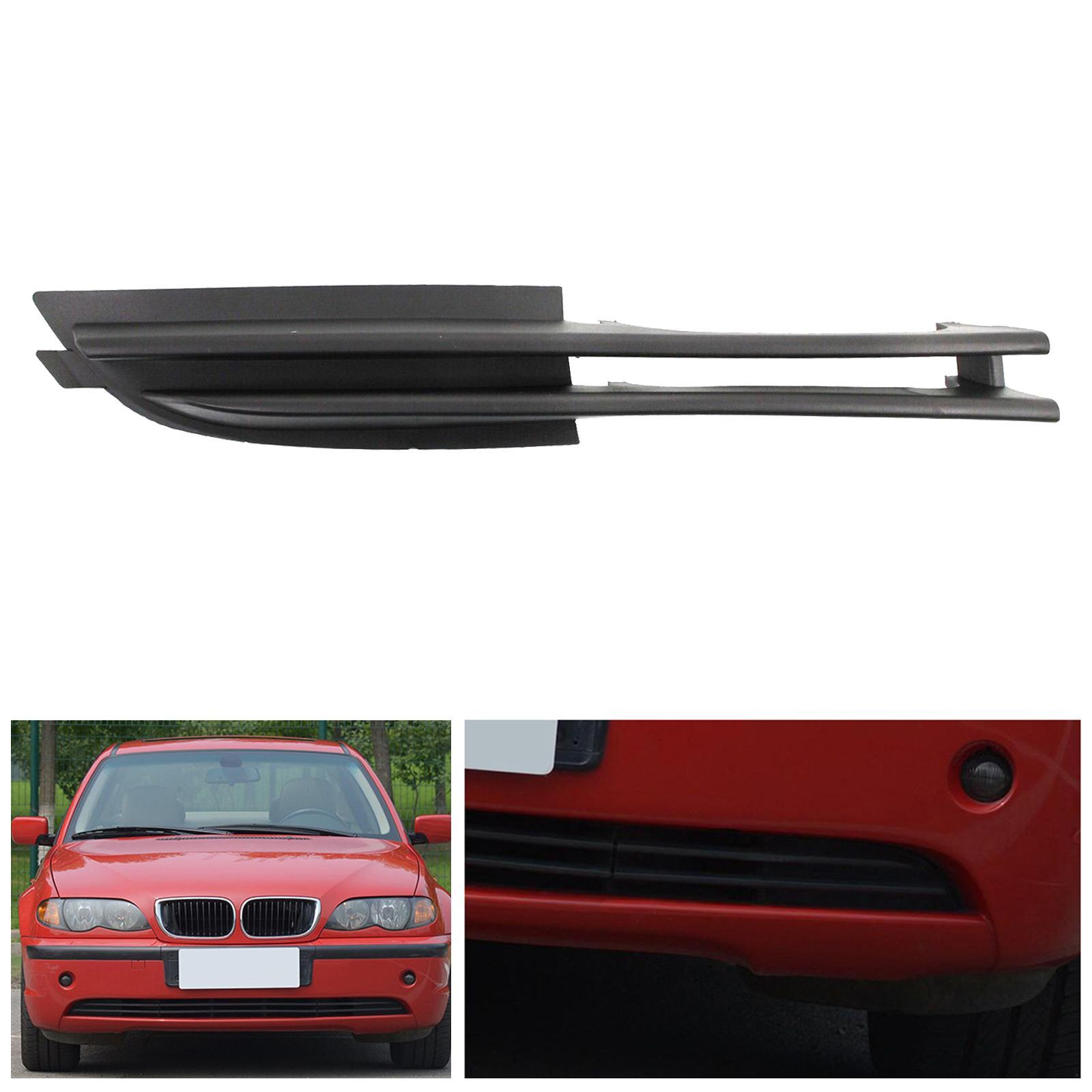 Front Bumper Fog Light Grille for  E46  M Sedan  Base Wagon