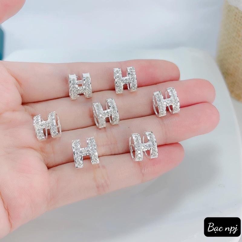 Dây chuyền chữ H , Vòng cổ nữ Bạc Ta ️ XINH XẮN ️ cho nữ - Bạc Npj