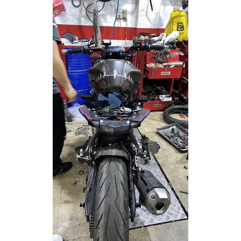 Đèn hậu tích hợp xi nhan GMA Lắp đặt cho yamaha MT15 - TFX150