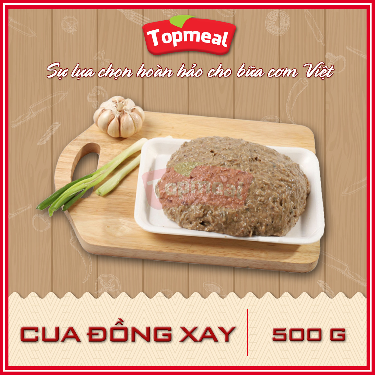 HCM - Cua đồng xay (500g) - Thích hợp với các món canh cua, bún riêu cua,... - [Giao nhanh TPHCM]