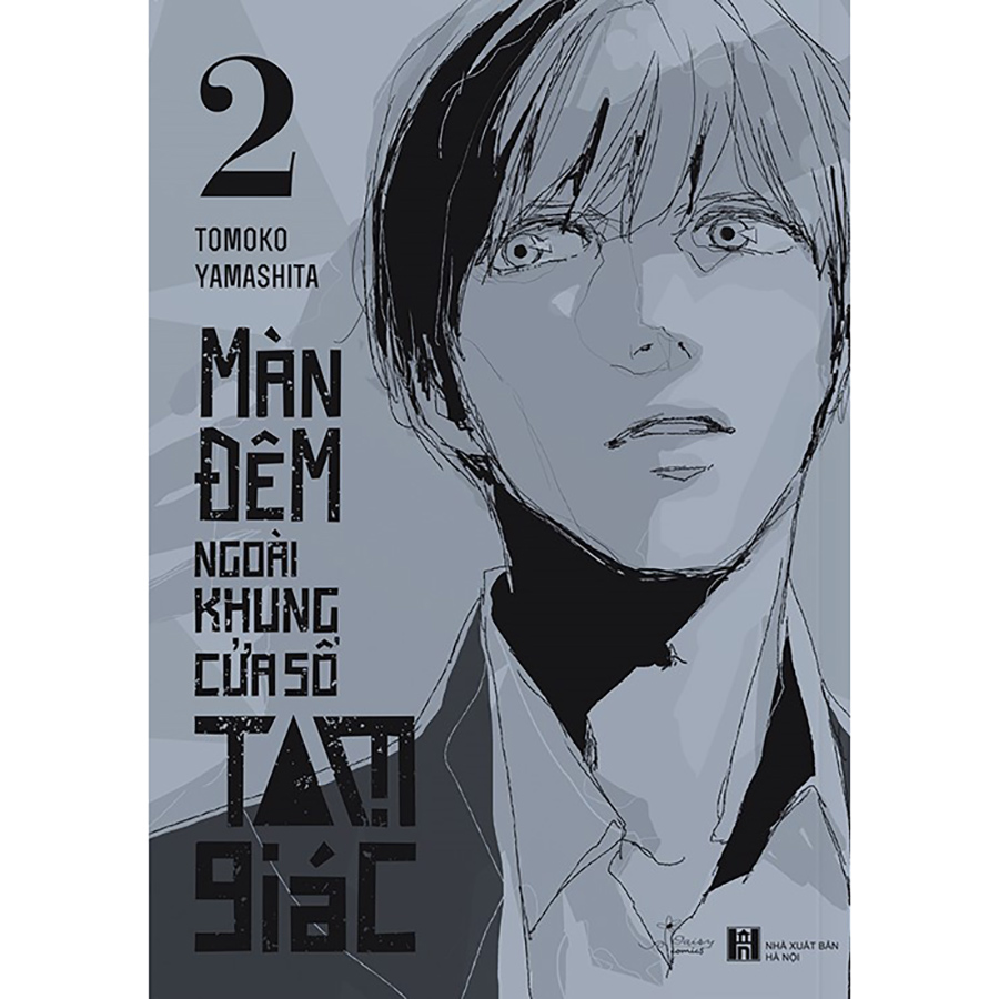 Màn đêm ngoài khung cửa sổ tam giác