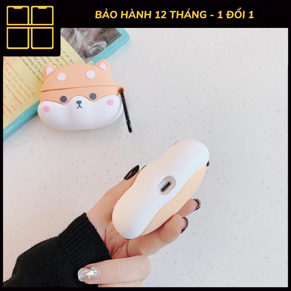 Ốp dành cho airpod 2/Pro chống va đập, Case airpod pro siêu dễ thương Chó Corgi