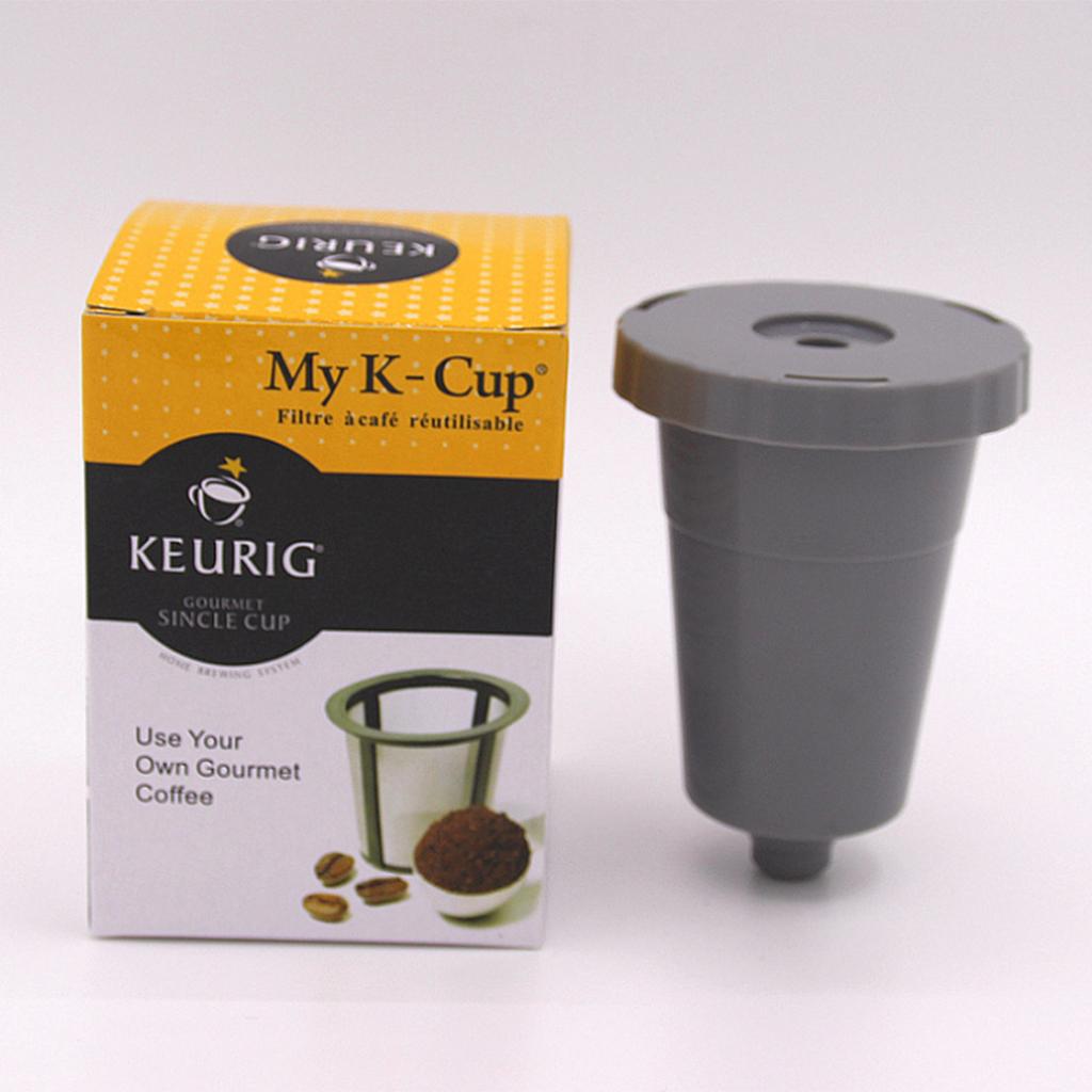 Refillable reusable coffee filter capsules k-cup for Keurig machine