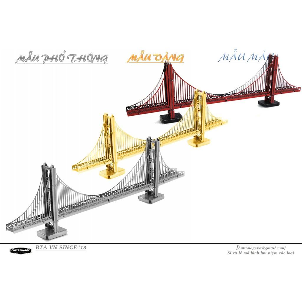 Mô Hình Lắp Ráp 3d Cầu Cổng Vàng - Golden Gate