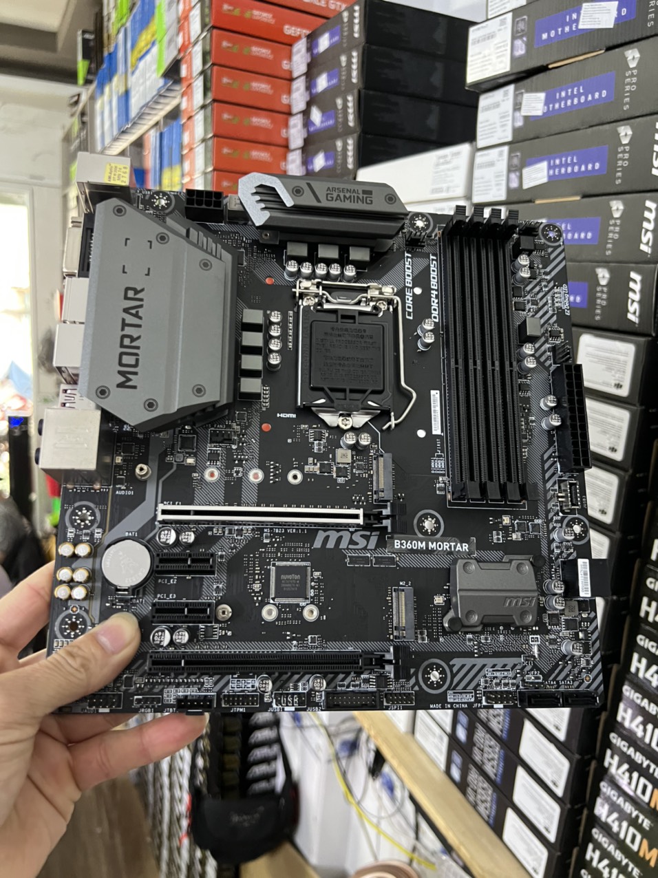 Bo Mạch Chủ (Mainboard) MSI B360M MORTAR - HÀNG CHÍNH HÃNG