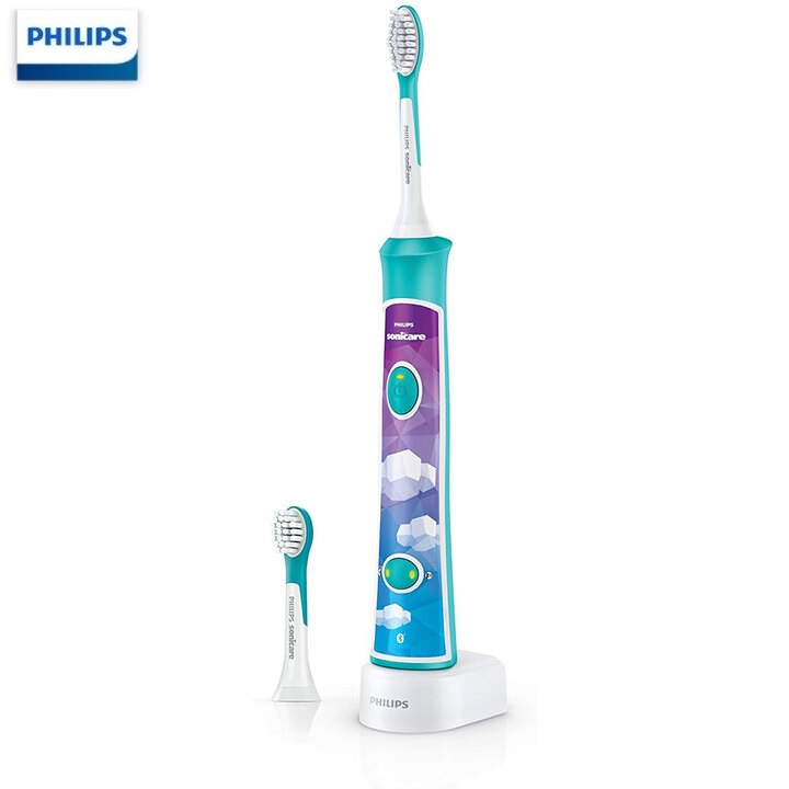 Bàn chải đánh răng điện trẻ em Philips HX6322/04 - Hàng Nhập Khẩu