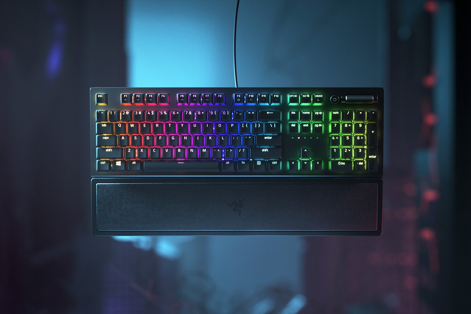 Bàn phím Razer Blackwidow V3 Green Switch - Black - Hàng Chính Hãng