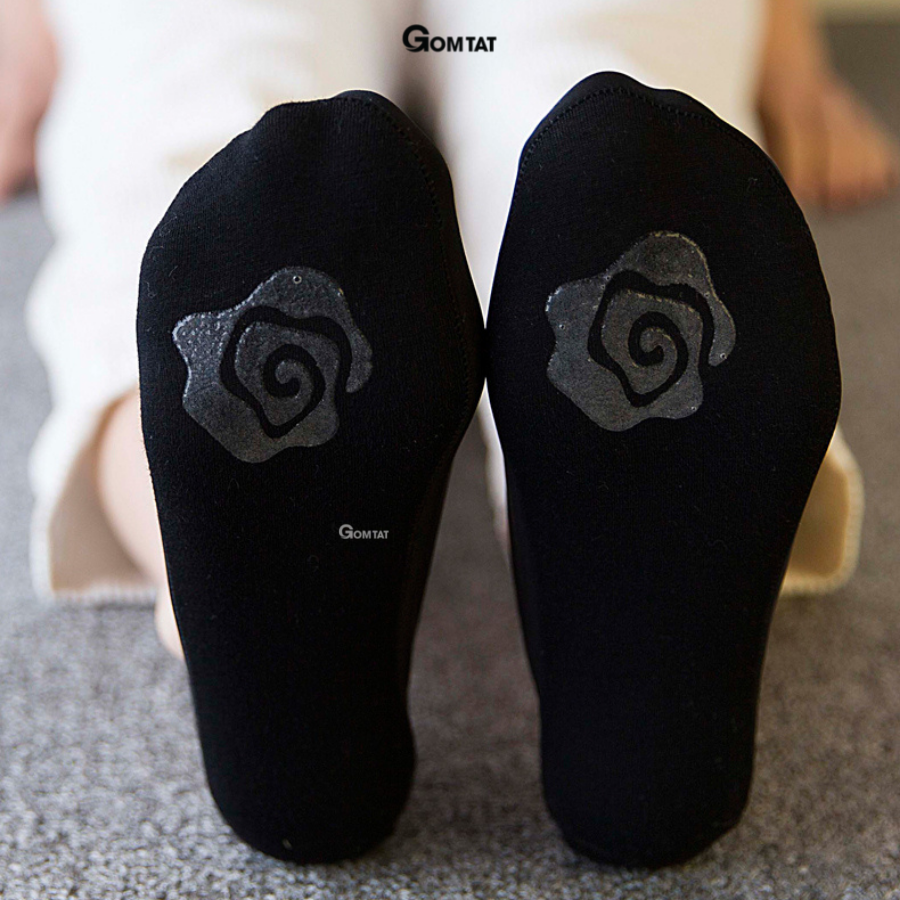 Tất Nữ Búp Bê Có Đệm Cao Su Chống Trượt, Vớ Nữ Mang Giày Lười Giày Cao Gót Giày Búp Bê Giấu Vớ - TATBUPBE