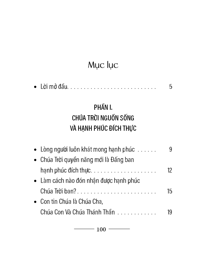 CON TIN CHÚA TRỜI -Dành Cho Lương Dân & Dự Tòng