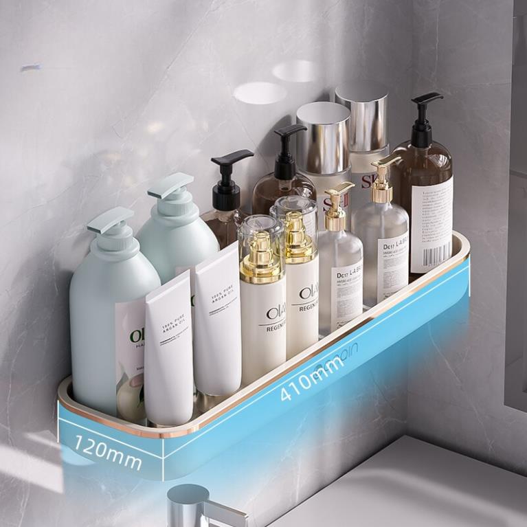Kệ Đề Đồ Nhà Tắm GonQin- Kệ Đa Năng Tích Hợp Để Đồ,Treo Khăn Giúp Không Gian Nhà Tắm Gọn Gàng