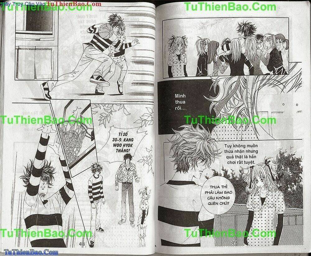 tiểu tử quậy bản đẹp - become habituated to kiss chapter 4 26